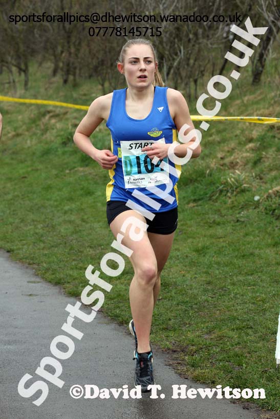 Senior womens Northern 6 Stage Road Relay, Sunderland. Photo: David T. Hewitson/Sports for All Pics